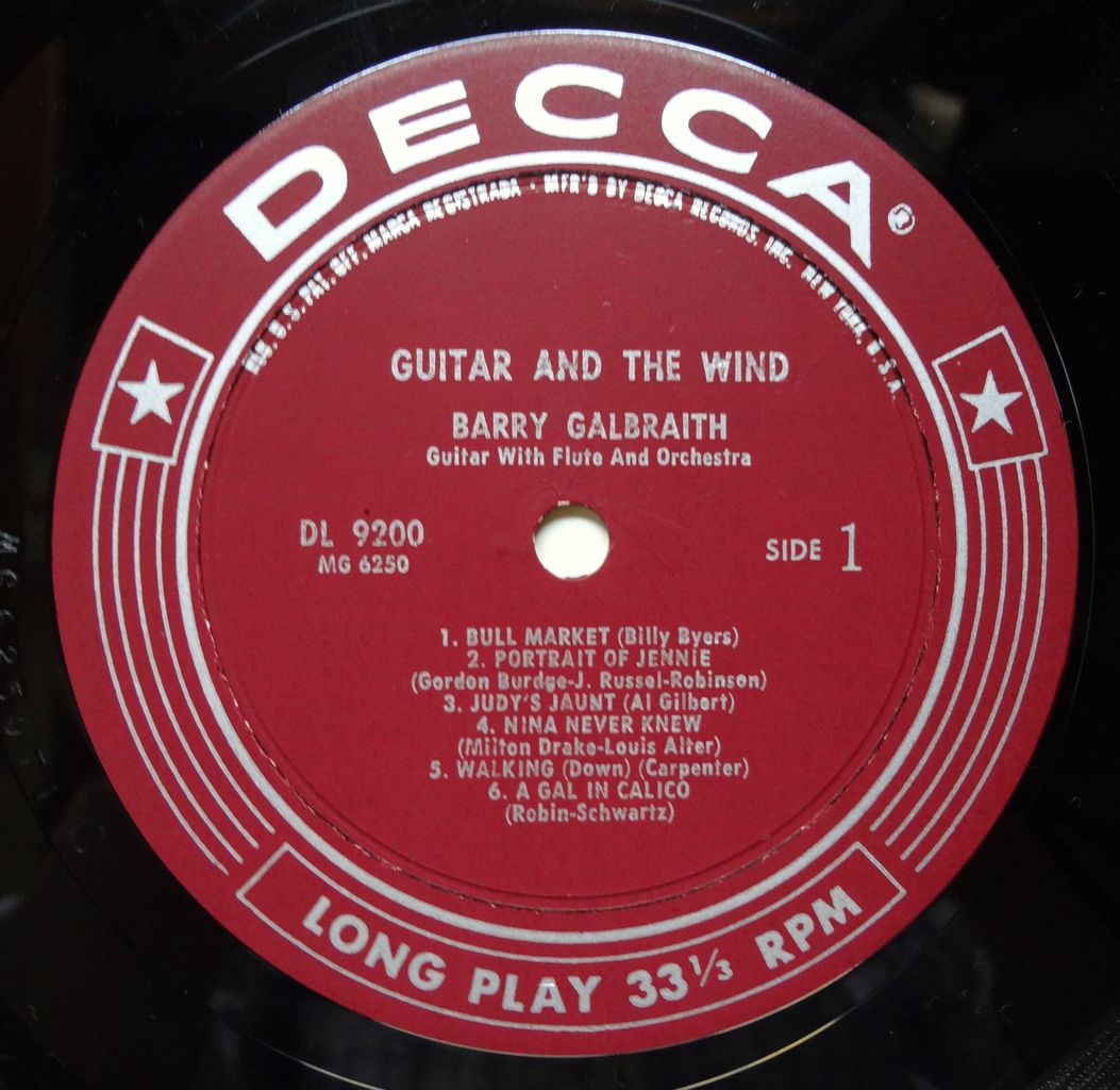MY FAVORITE LP COVER/DECCA SERIES J9200 : original-jazzville/jojo
