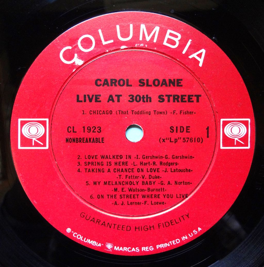 その他 LP Carol Sloane Spring Is Here LDC1008 LOB /00260 Carol Sloane With Roland Hanna And George Mraz – Spring Is