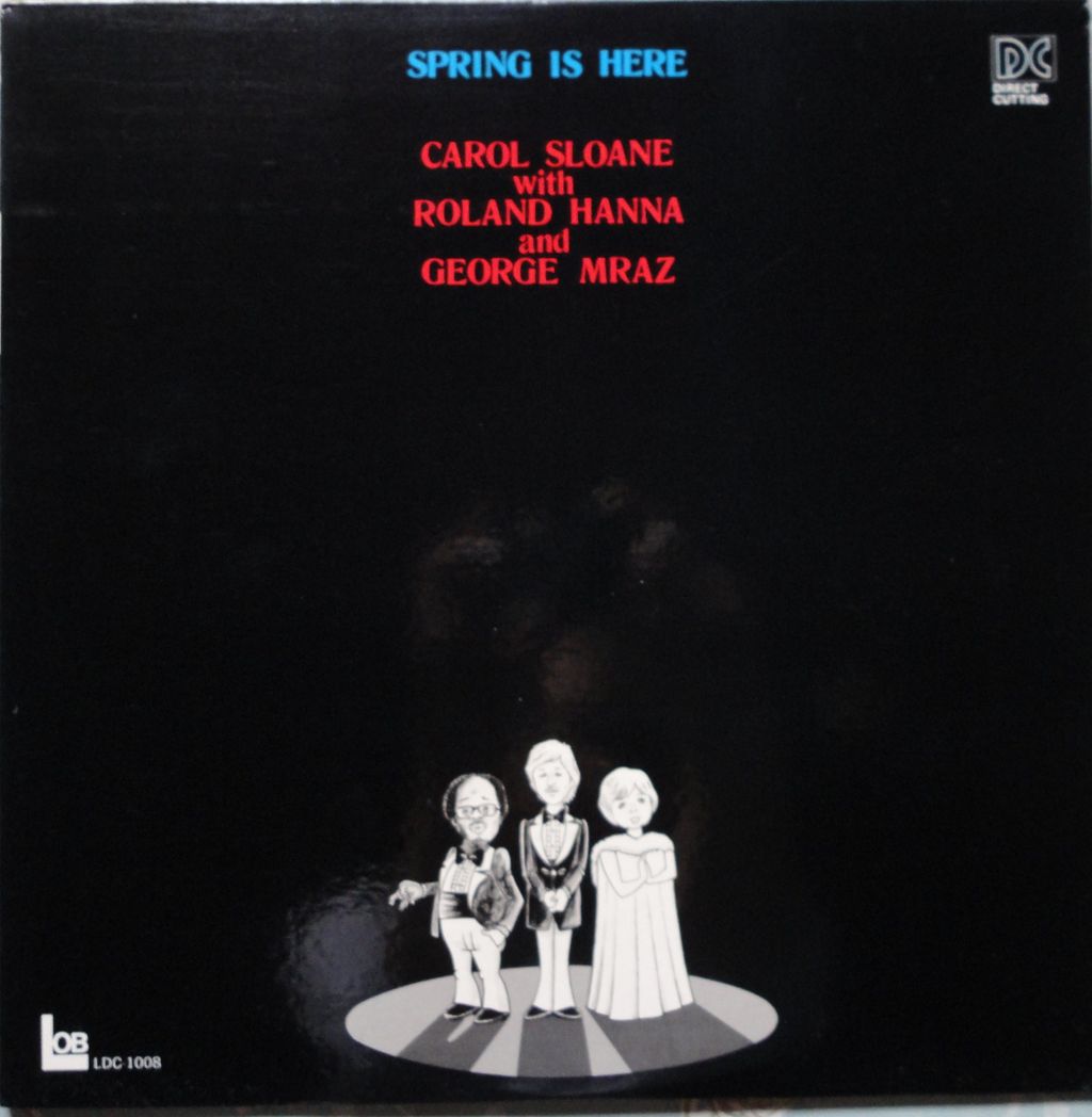 It's Too Late For Regrets, Carol Sloane : original-jazzville