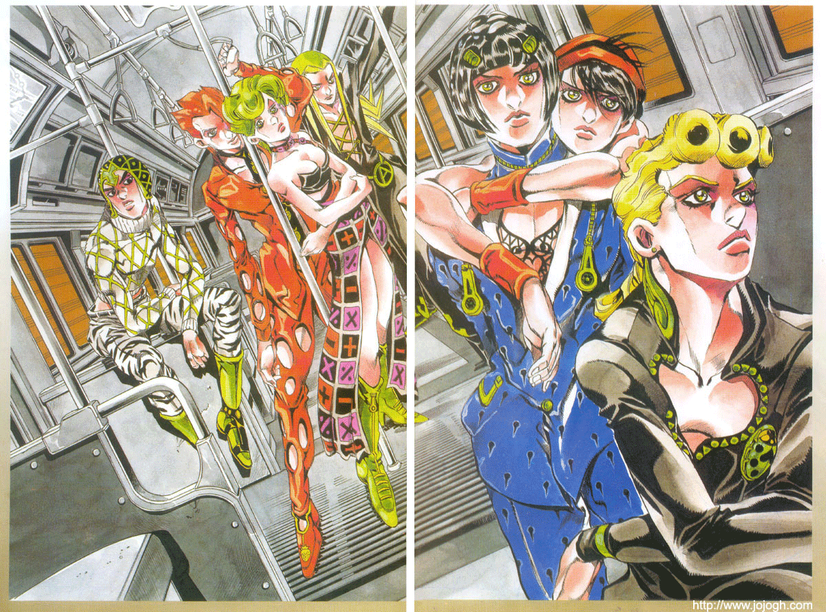 ジョジョの各部主人公パーティーで一番楽しそうなのは3部 一番過酷そうなのは5部 ジョジョまとめっ