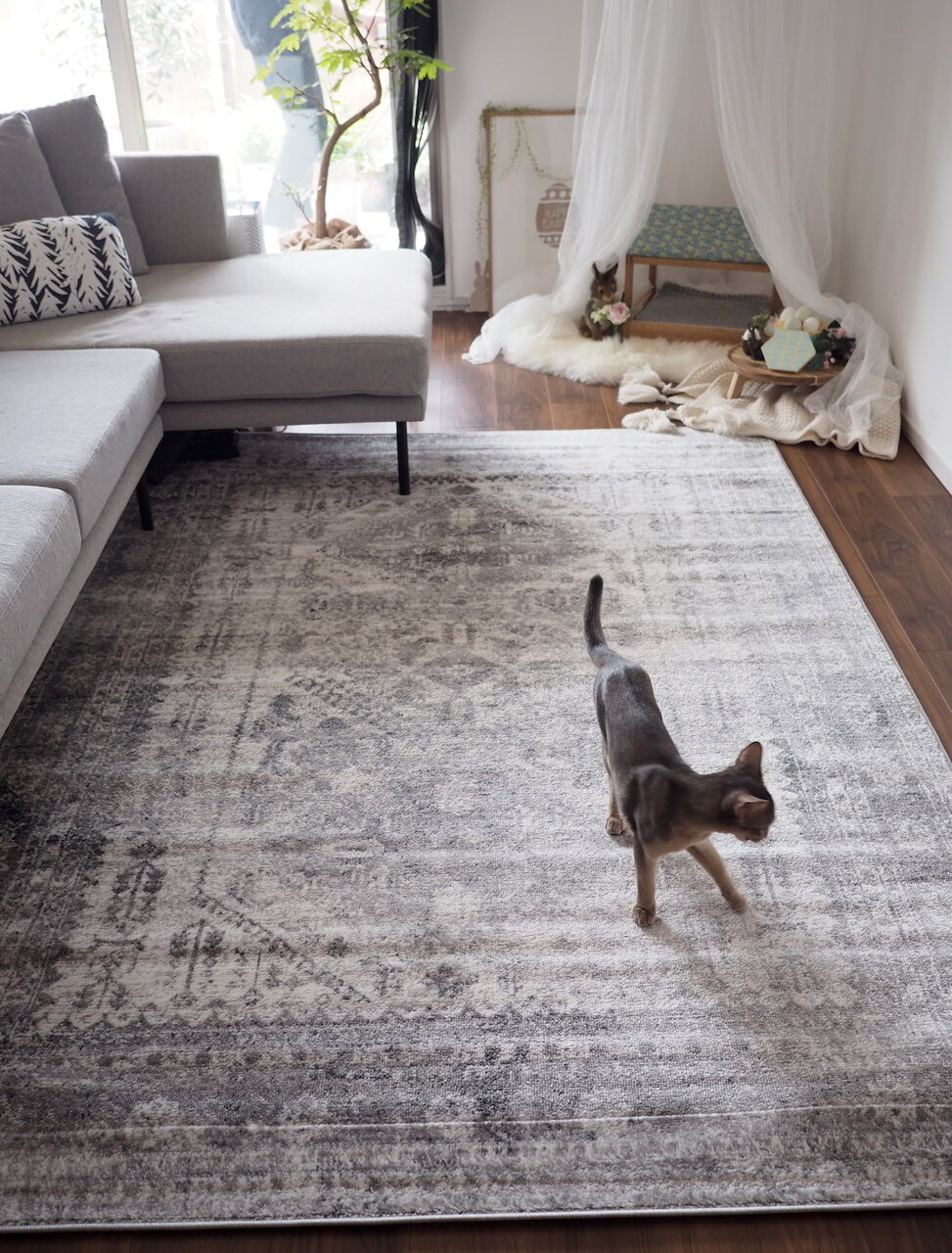 KANADEMONO　Vintage Heriz Rug　160×220 ラグ KANADEMONO Vintage Heriz Rug 160×220 ラグ KANADEMONO Vintage