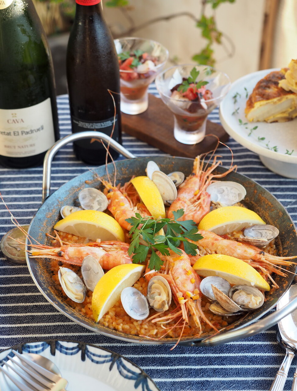 Turkのグリルパンでパエリアの夜ごはん ベランダ おうちごはんとおかしとねこ Powered By ライブドアブログ