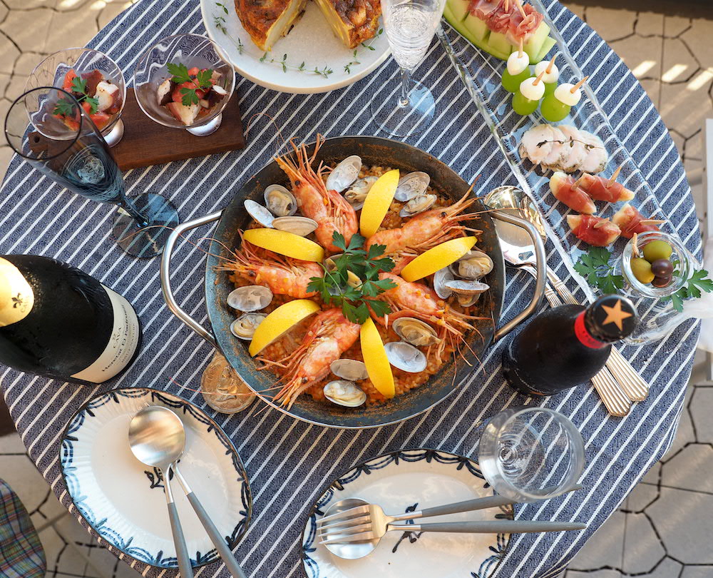 Turkのグリルパンでパエリアの夜ごはん ベランダ おうちごはんとおかしとねこ Powered By ライブドアブログ