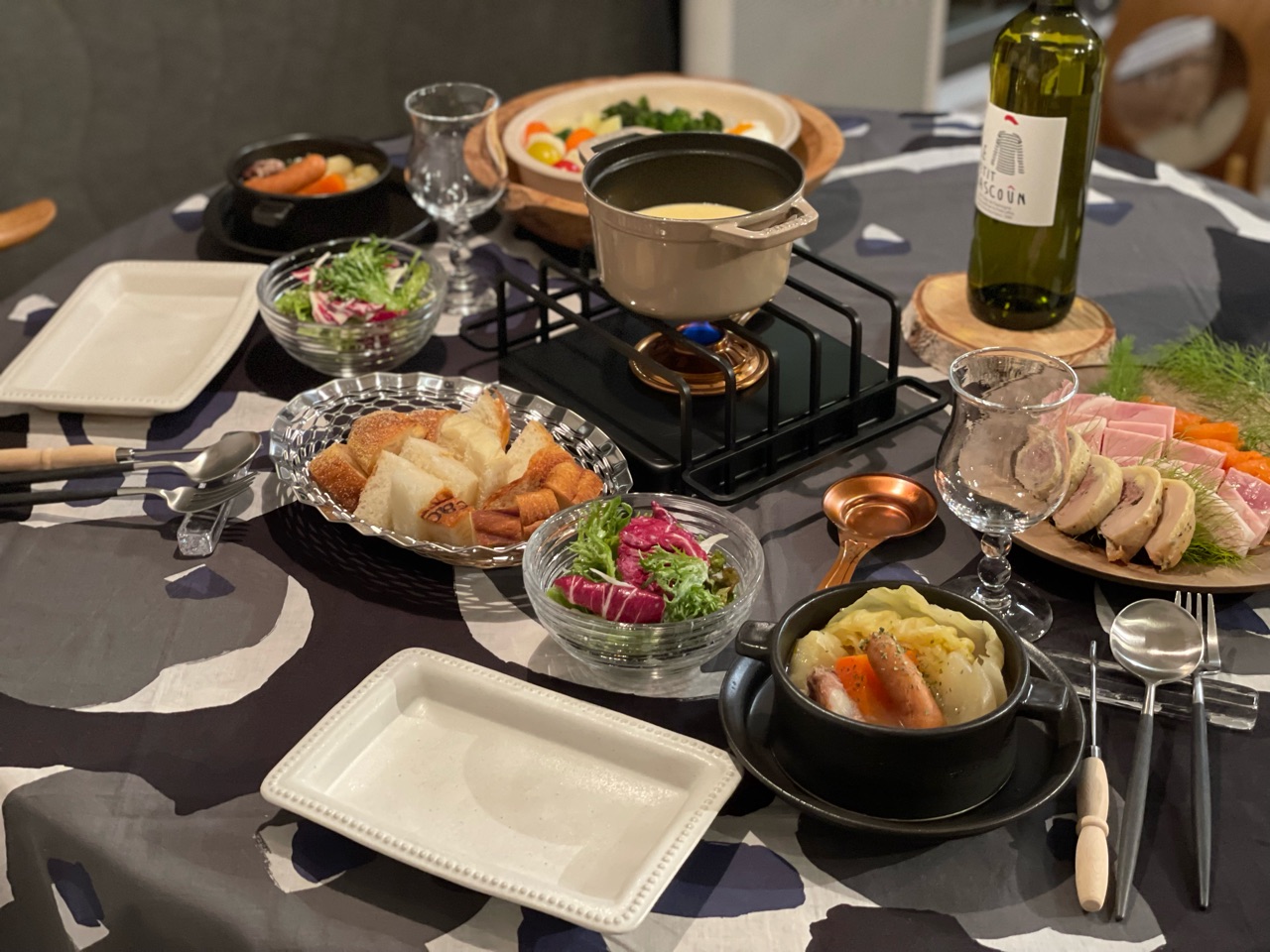 S-736W ミニチーズ＆オイルフォンジュセット S-736W ミニチーズ&オイル