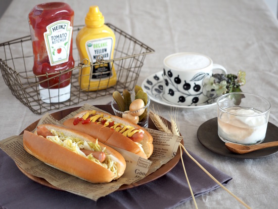 酢キャベツドッグ完成②
