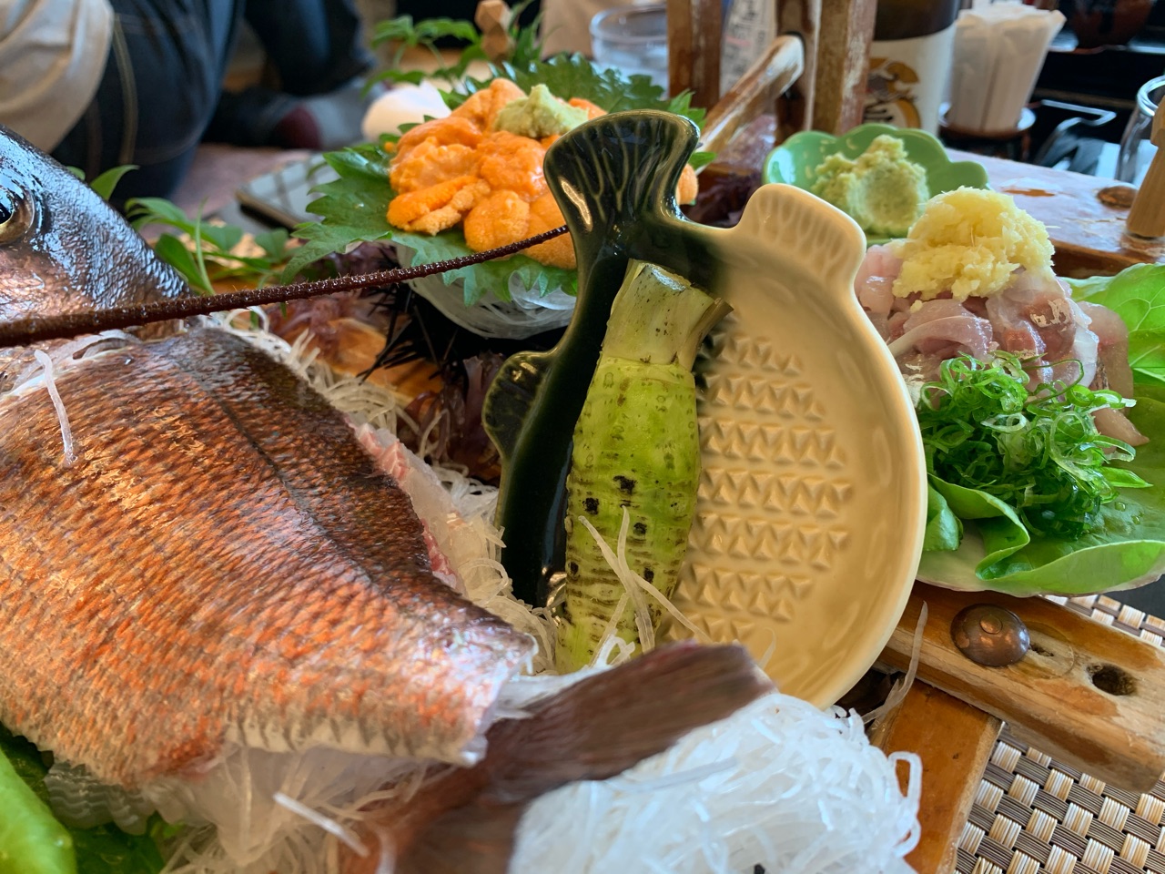 うに清」の、豪華舟盛りを食べてきました@神奈川県真鶴 : おうちごはん