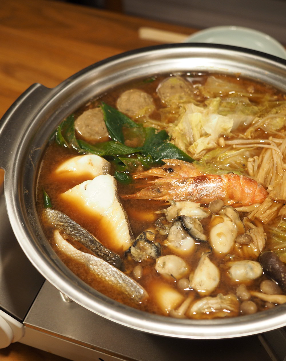 海鮮みそ鍋の夜ご飯と 地味顔 S おうちごはんとおかしとねこ Powered By ライブドアブログ