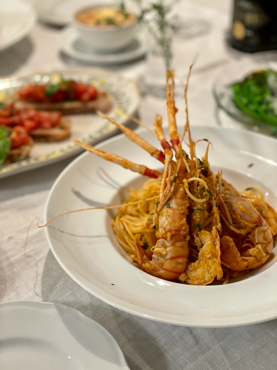 コストコで買った冷凍手長エビでだんなさまがパスタを作ってくれたら とんでもなく美味しかった おうちごはんとおかしとねこ Powered By ライブドアブログ