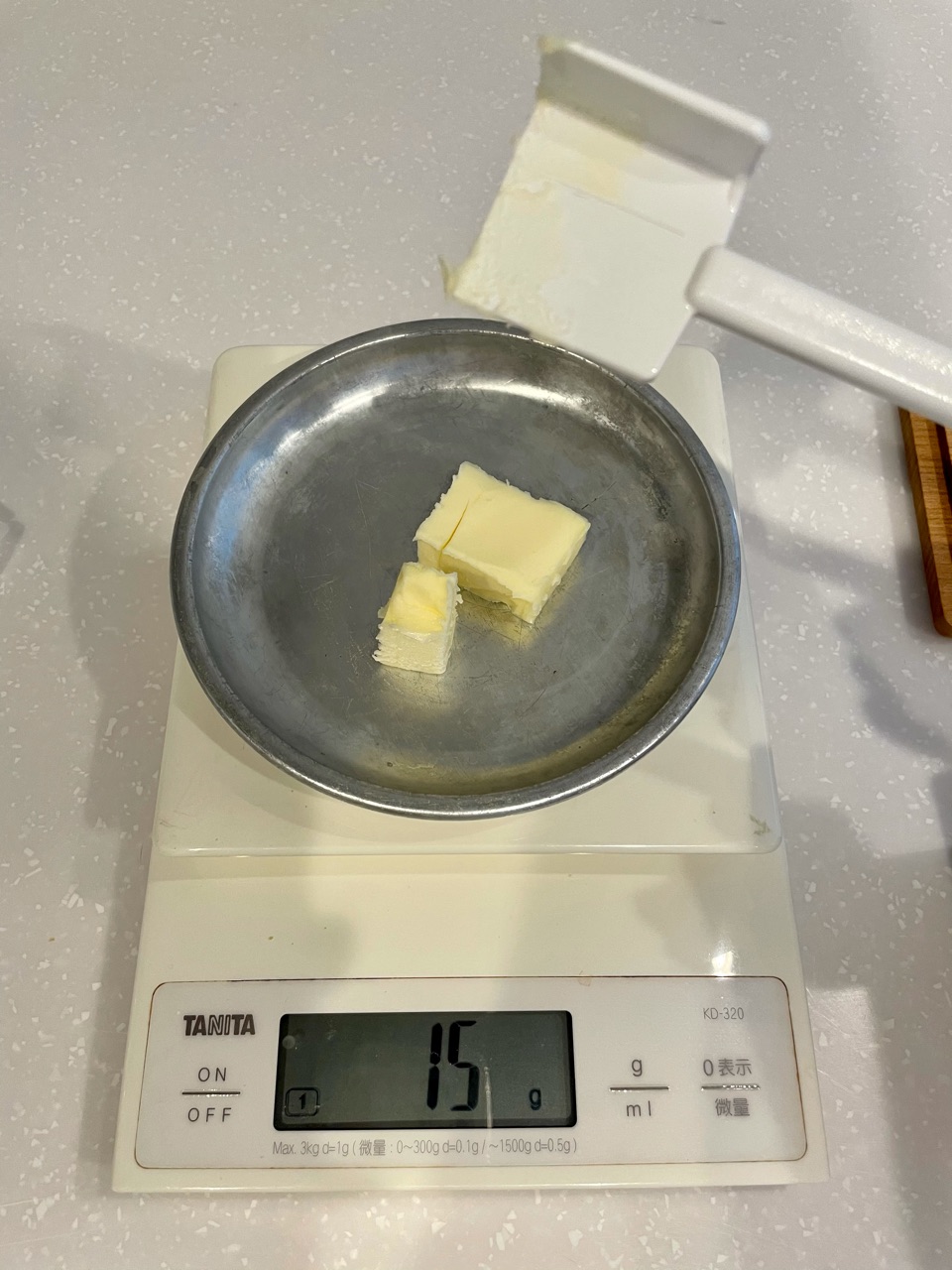 セリア バター大さじ1杯をかんたんカット が とても便利 おうちごはんとおかしとねこ Powered By ライブドアブログ