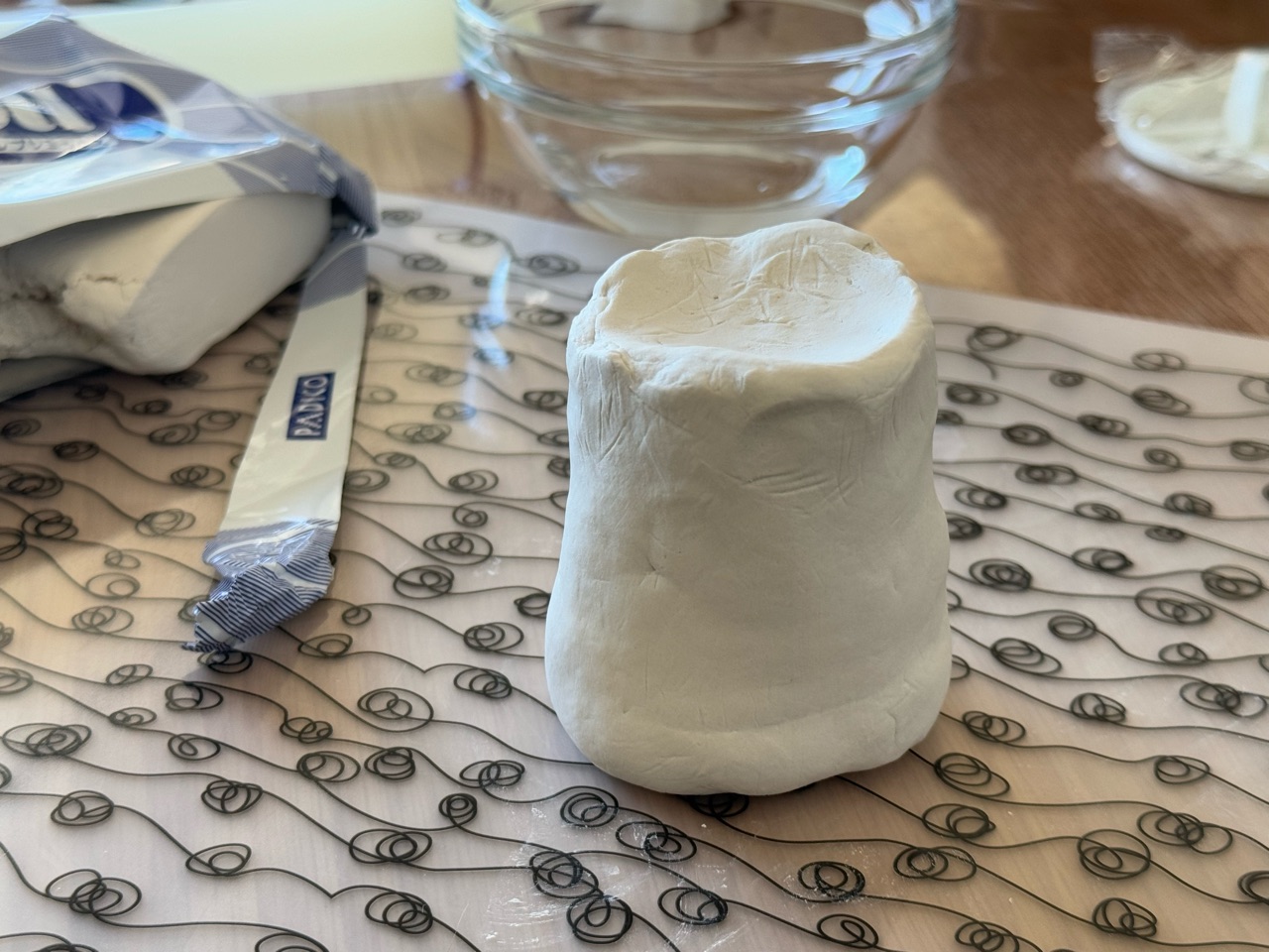 石塑粘土でオブジェを作ってみる① : おうちごはんとおかしとねこ