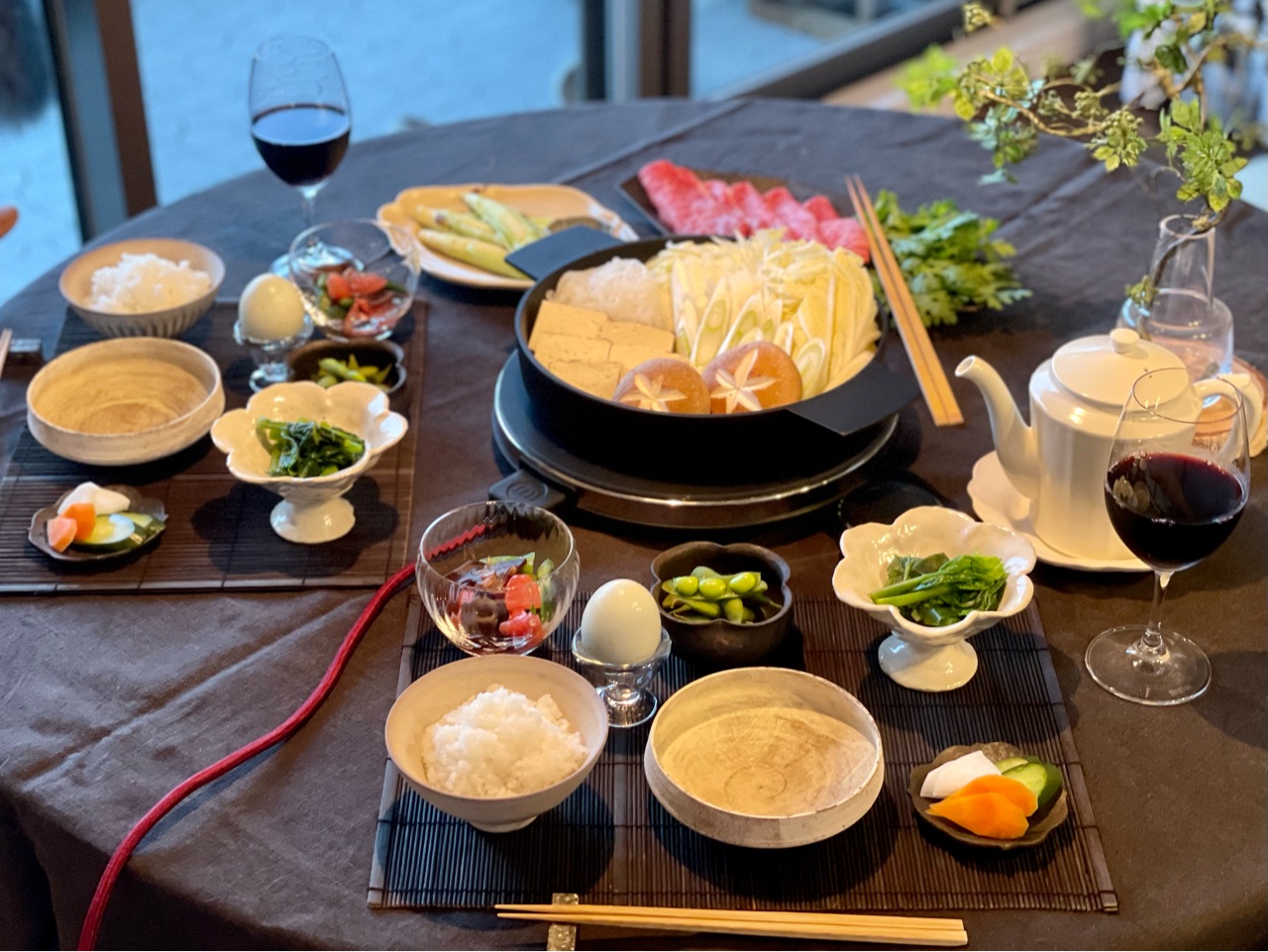 週末はちょっと贅沢♪すき焼きの夜ごはん : おうちごはんとおかしとねこ Powered by ライブドアブログ