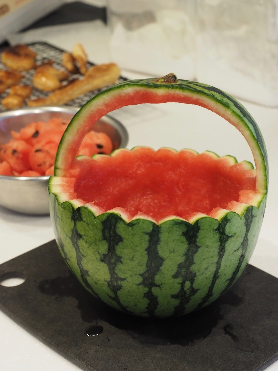 スイカのミルフィーユ だんなさま37歳のお誕生日 おうちごはんとおかしとねこ Powered By ライブドアブログ