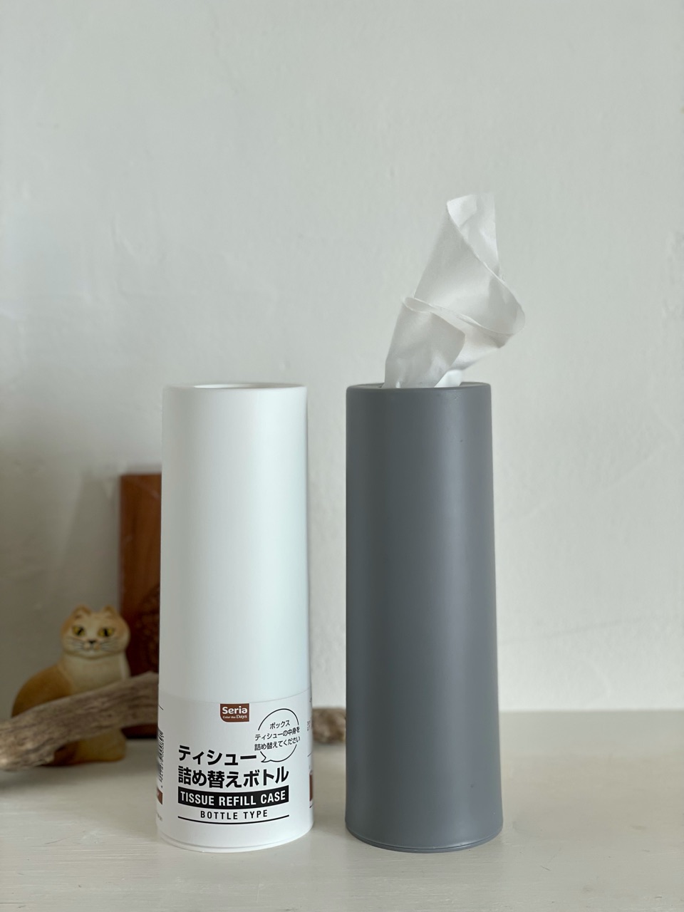 Seria 筒型のティッシュー詰め替えボトルがお気に入り おうちごはんとおかしとねこ Powered By ライブドアブログ Seria 筒型のティッシュー詰め替えボトルがお気に入り おうちごはんとおかしとねこ Powered By ライブドアブログ