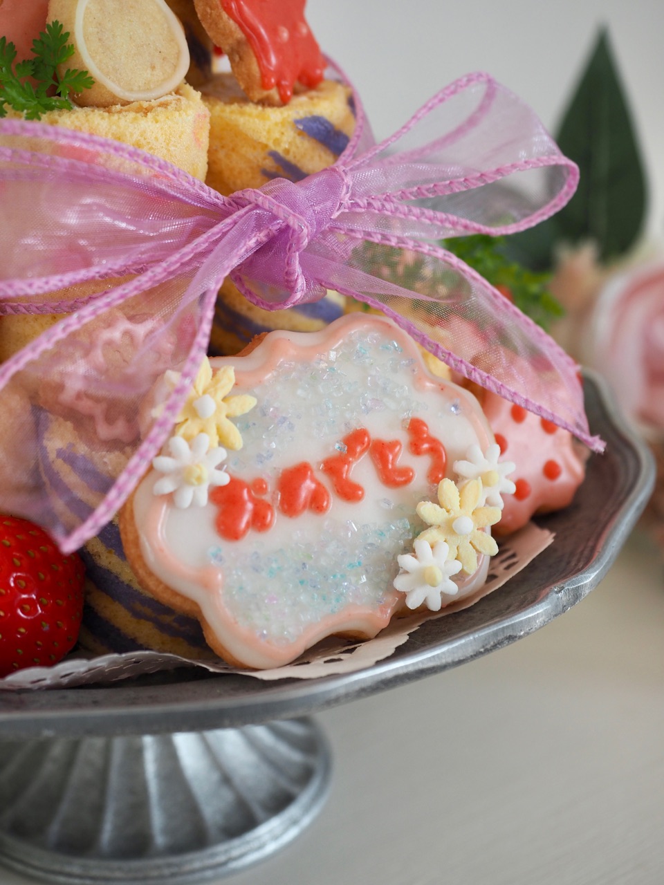 手作りお菓子 ご入学おめでとうのロールケーキタワー おうちごはんとおかしとねこ Powered By ライブドアブログ