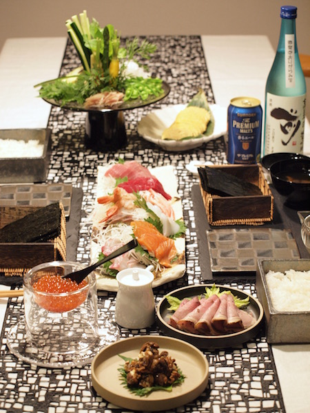 野菜アレンジメント でオシャレ手巻寿司 だんなさまのお誕生日 おうちごはんとおかしとねこ Powered By ライブドアブログ