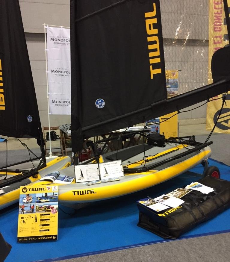 パシフィコ会場 海と犬と湖と