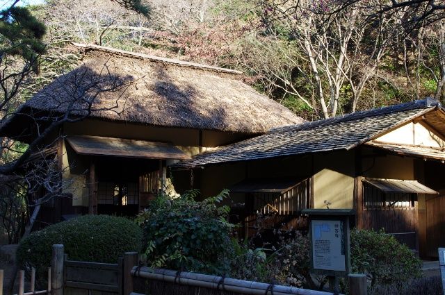 横浜三渓園　横笛庵　画像