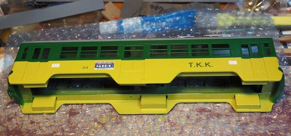 キット1/80 玉電デハ60形 塗装済みプラキット(トラムウェイ) - 鉄道模型 キット1/80 玉電デハ60形 塗装済みプラキット(トラムウェイ) - 鉄道模型