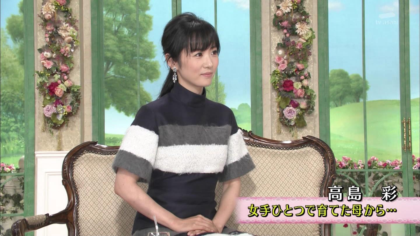 画像 徹子の部屋 高島彩たんの子供の頃の家族写真 10 7 激烈 女子アナニュース
