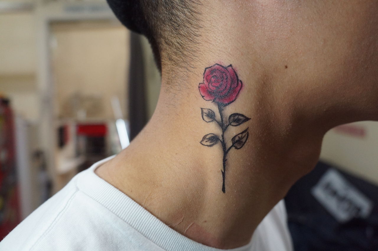 今年から人気の薔薇のボディーペイント Body Custom ジョシュアアント