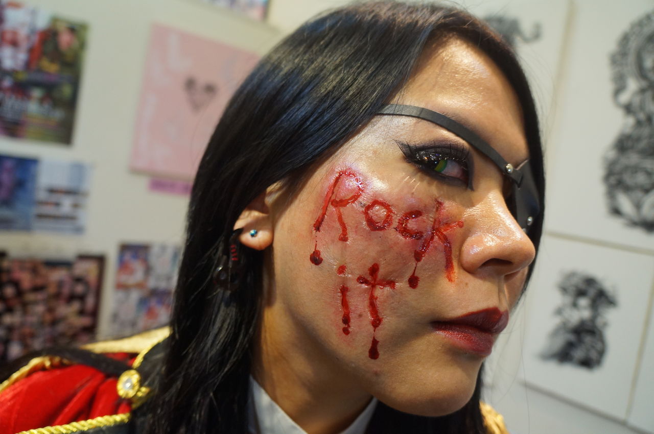 更に引き続きハロウィン ゾンビメイク 傷メイク Body Custom ジョシュアアント