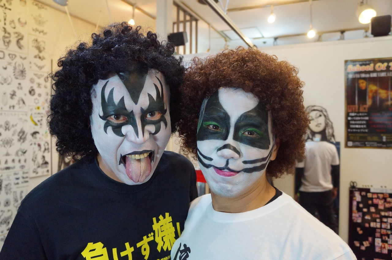 Kissのメイクを再現 Body Custom ジョシュアアント Kissのメイクを再現 Body Custom ジョシュアアント