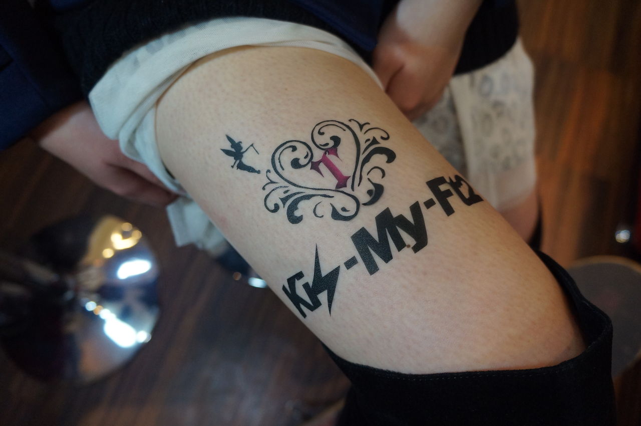 Kis My Ft2のライブ用ボディーペイント Body Custom ジョシュアアント