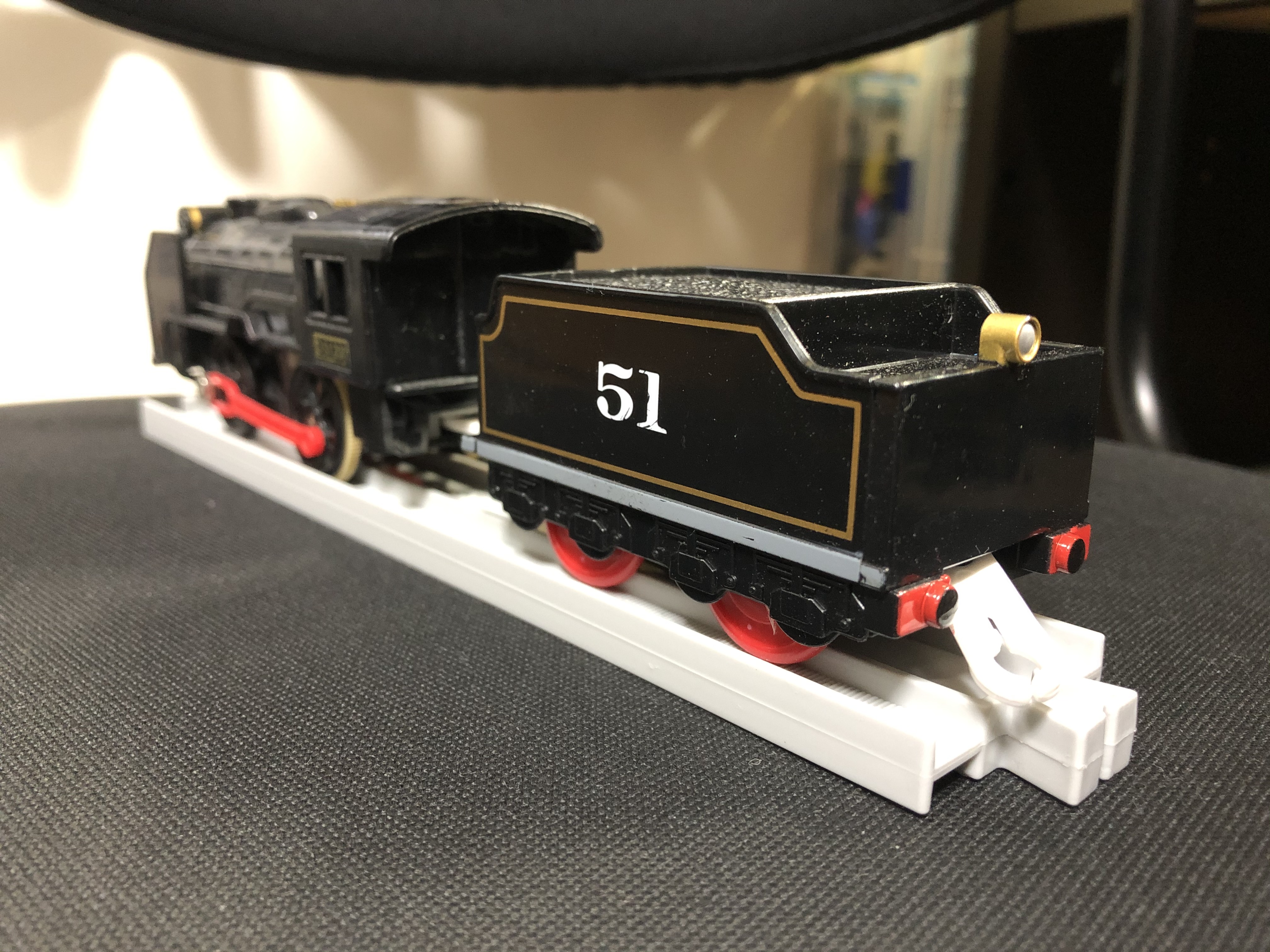 改造プラレール D51 7 八 留置線の片隅で