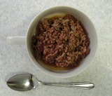 肉そぼろ蒸し (2)