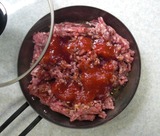 肉そぼろ蒸し