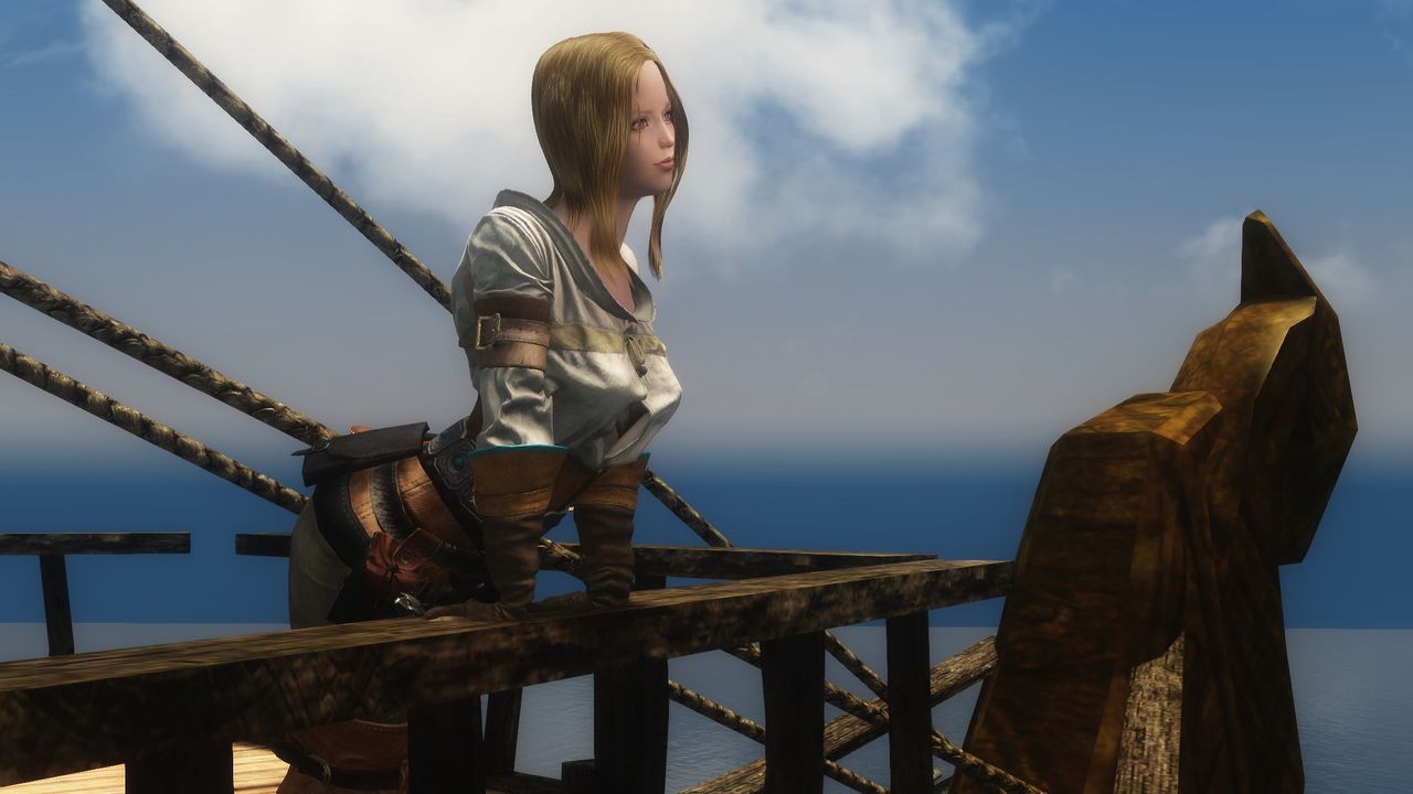 スカイリムｒｐ日記 メアリ編１４ 海賊船ノーザンカーディナル号 Another Sky Rim