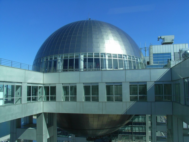 フジテレビの球体展望室に上がる : jp3pzd's photo diary