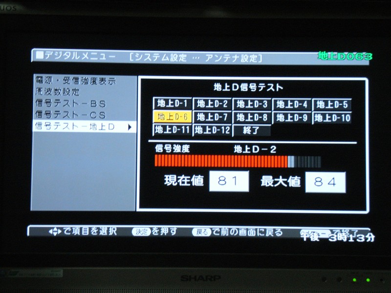 地デジのアンテナを設置 Jp3pzd S Photo Diary