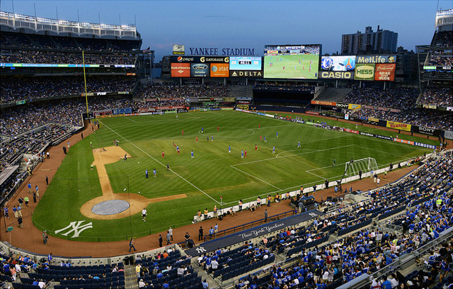 ◆ＭＬＳ◆ヤンキースタジアム、サッカー兼用に　来季からMLS（ＮＹＣ）も使用することに