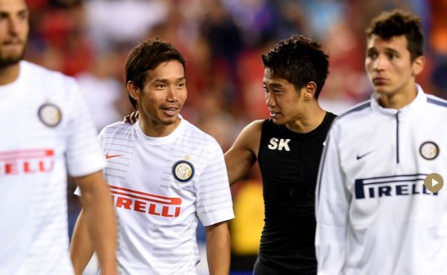 ◆PSM◆ManUtd✕Inter　試合後の香川真司は長友佑都に近づいて・・・・・