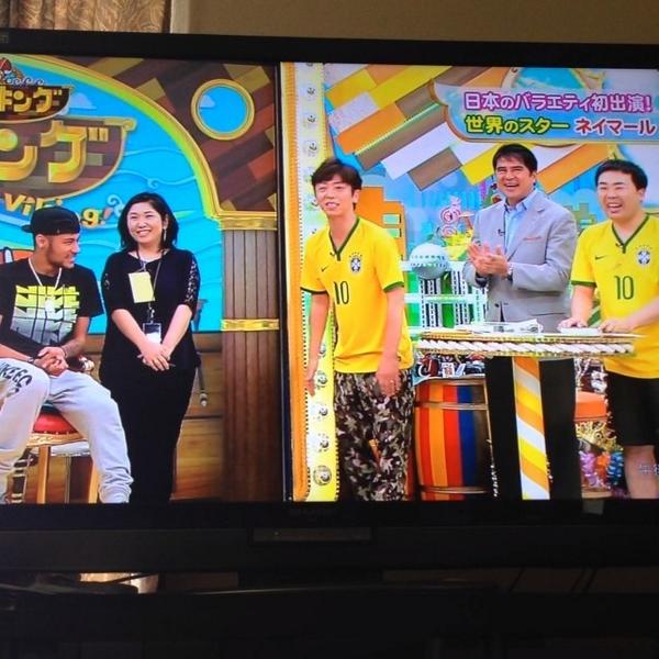 ◆テレビ出演◆ネイマール大忙し！バイキング～スマスマ収録～東京西川記者会見（ﾊﾞｲｷﾝｸﾞ動画あり）