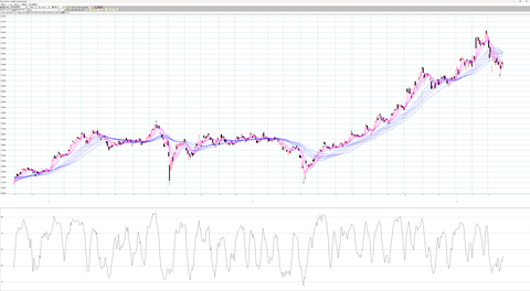 225先物つなぎ足　日足チャート