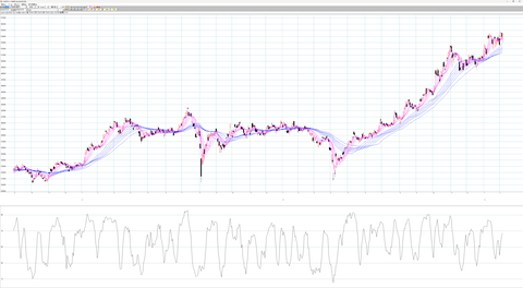 225先物つなぎ足　日足チャート