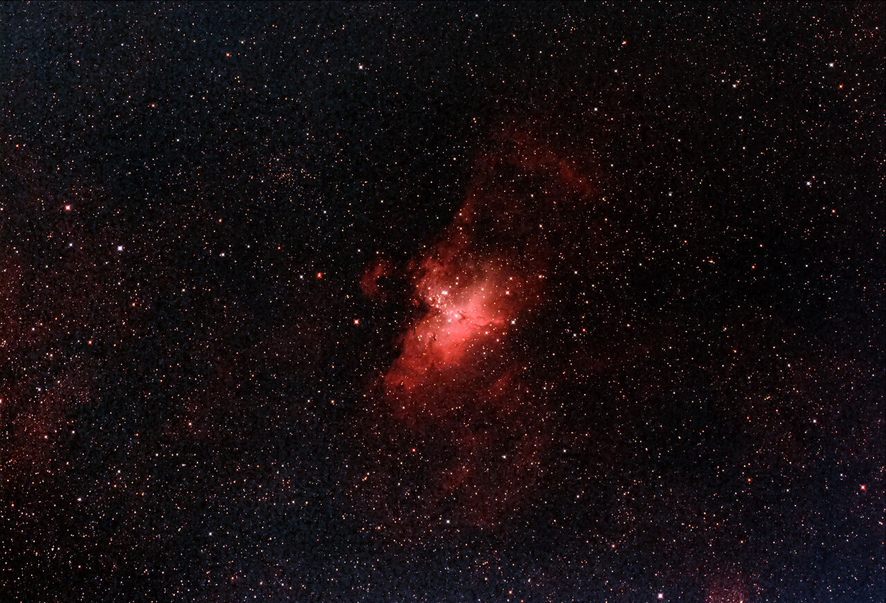 夏休み自由研究 Asi294proによるm16 M17 Ngc7293らせん状星雲 調布