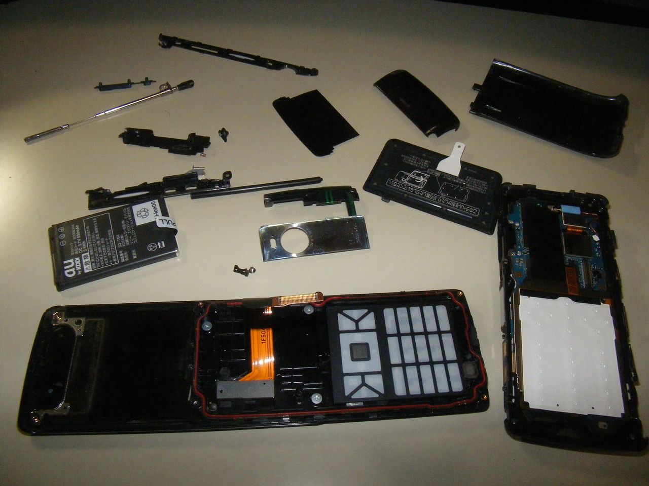 携帯 Au S006 逝く 解体 データ復旧作戦 Jpskazのblog