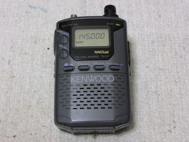 KENWOOD TH-K7 電源入らず : JHGのブログ KENWOOD TH-K7 電源入らず : JHGのブログ