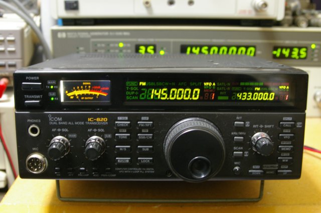 ICOM IC-820 トランシーバー VVPのジャンク探訪〜144MHz,430MHzオールモード、ICOM IC-820編