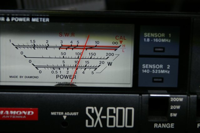 DIAMOND SX-600 メーターが振れない : JHGのブログ