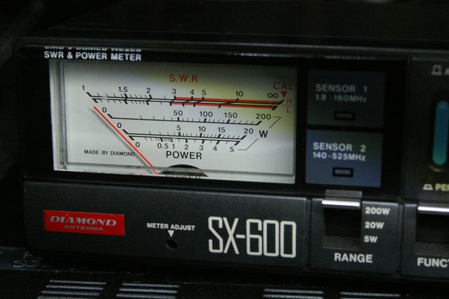 DIAMOND SX-600 メーターが振れない : JHGのブログ