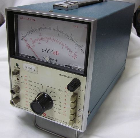 菊水電子工業㈱ NOISE METER 1635A : JHGのブログ