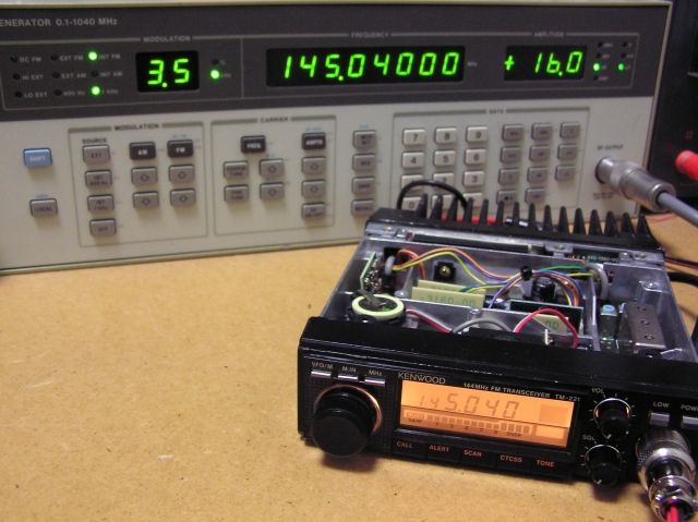 トランシーバー KENWOOD TM-221 RigPix Database - Kenwood/Trio