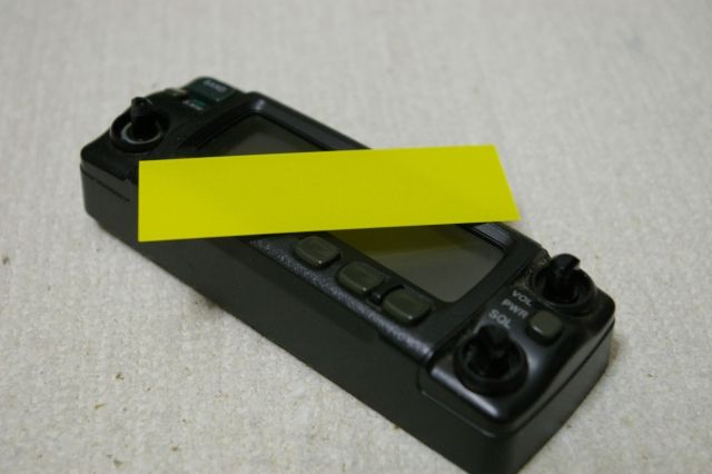 ICOM IC-207 白パネル化 : JHGのブログ