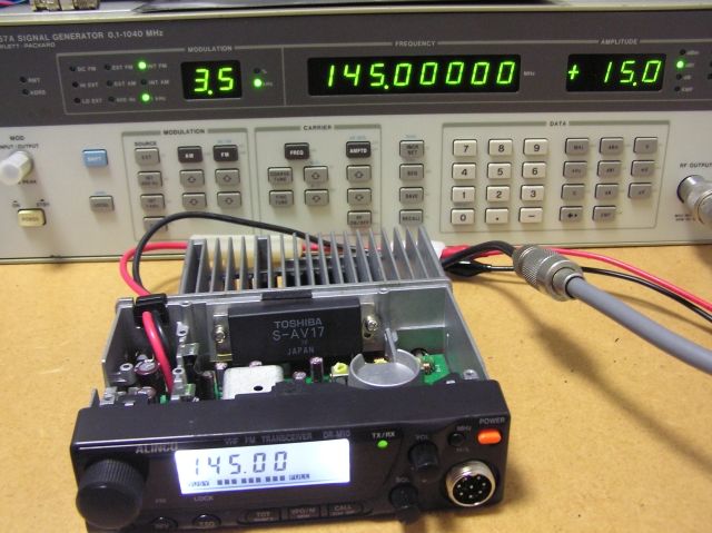 ALINCO DR-M10 点検 : JHGのブログ ALINCO DR-M10 点検 : JHGのブログ