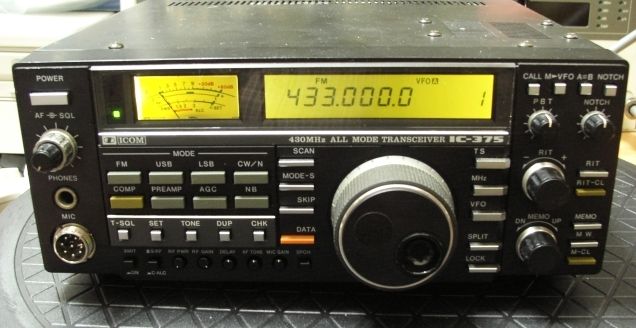 IC-375 受信感度低下 : JHGのブログ