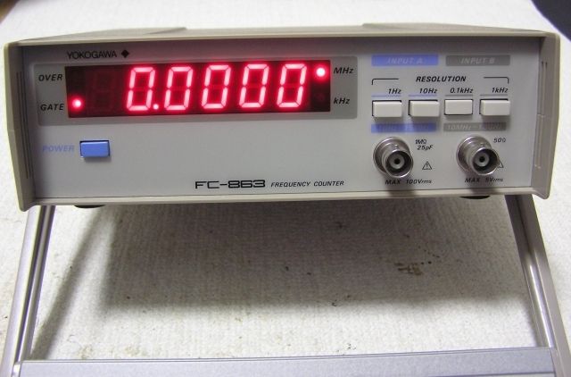 YOKOGAWA 横河電機 周波数カウンター : JHGのブログ YOKOGAWA 横河電機 周波数カウンター : JHGのブログ